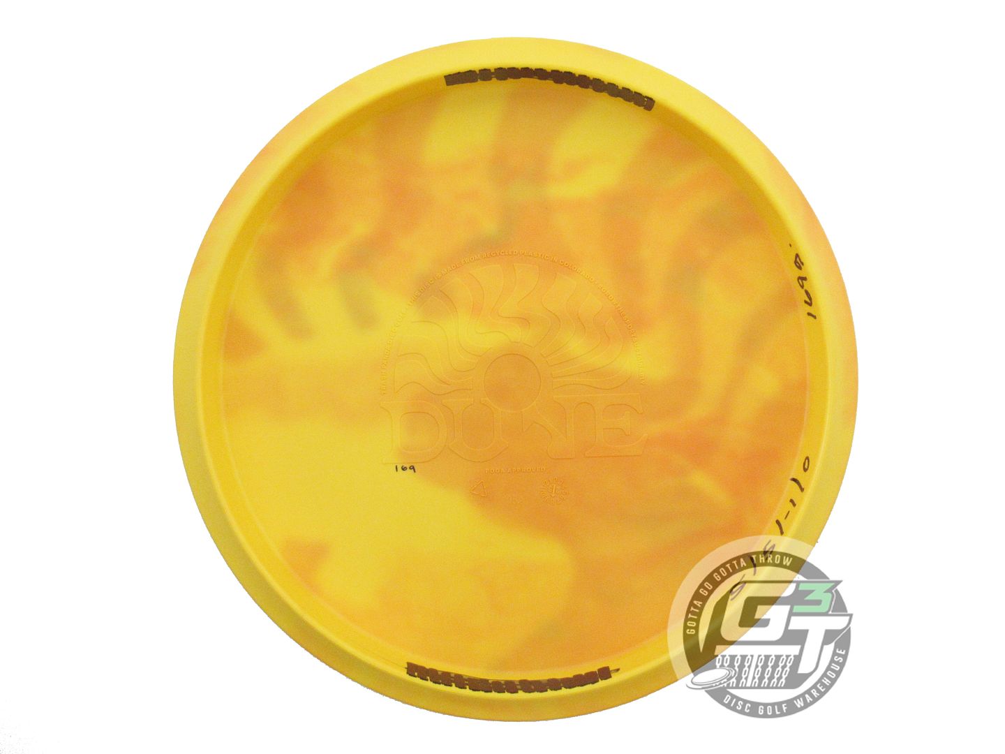 USED Trash Panda Premium Dune 169g Yellow HOME DYED Midrange Golf Disc