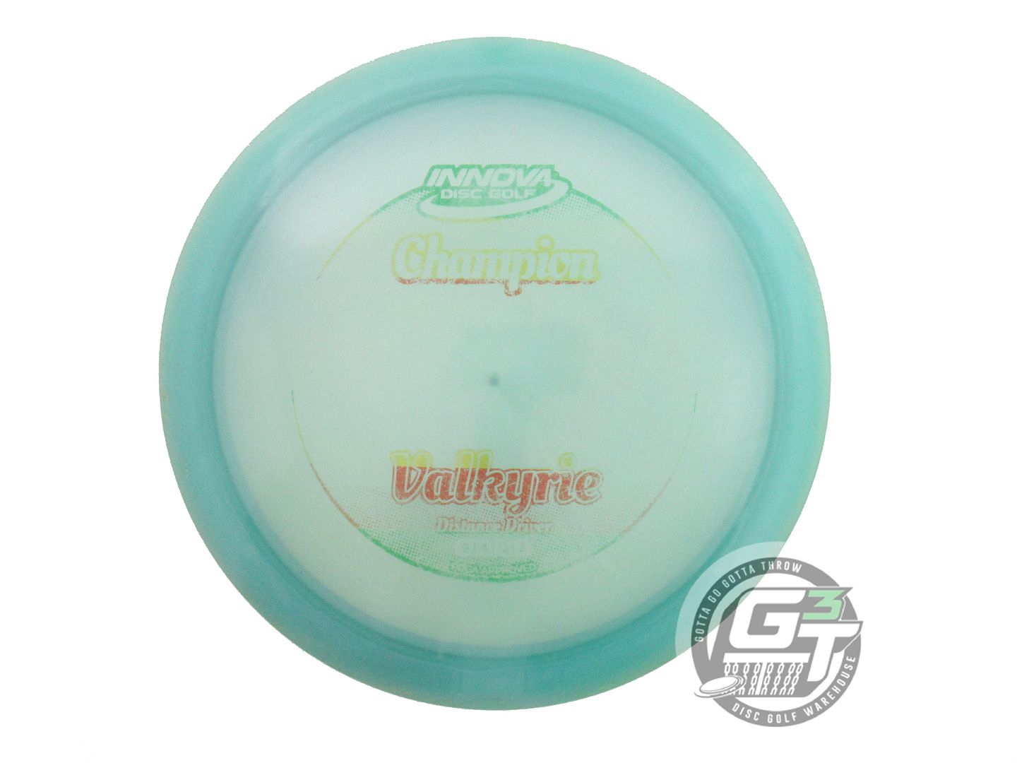 USED Innova Champion Valkyrie 174g Seafoam Rasta Foil Distance Driver Golf Disc