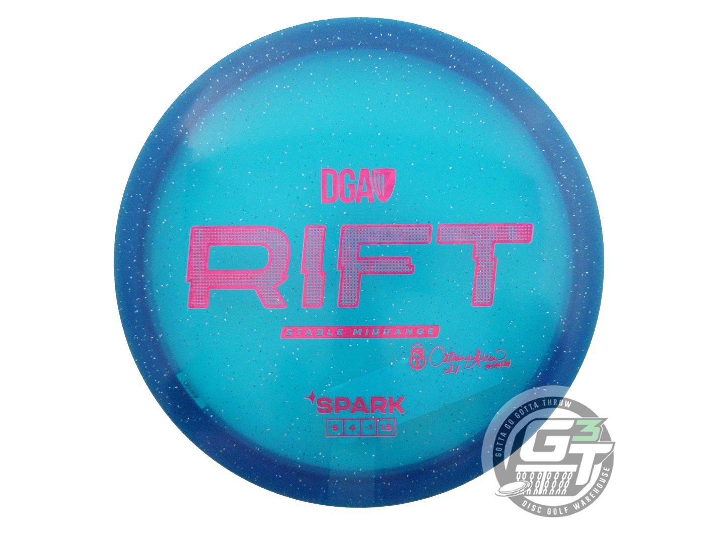 DGA Spark Rift [Catrina Allen 2X] Midrange Golf Disc (Individually Listed)