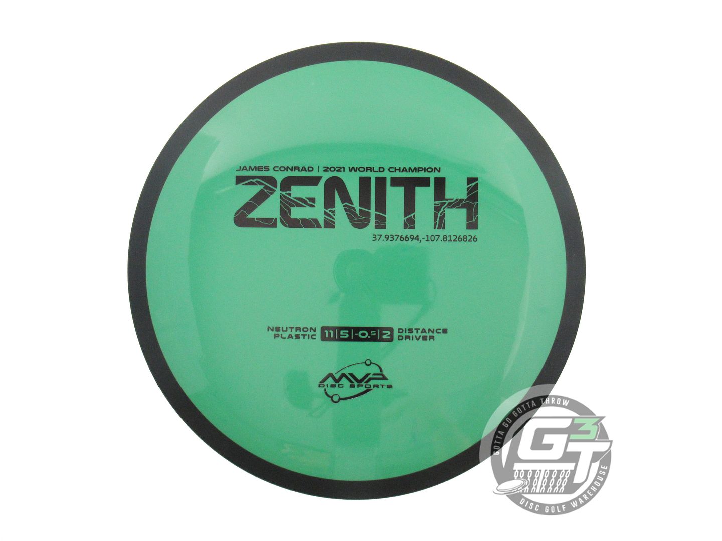MVP Neutron Zenith [James Conrad 1X] Distance Driver Golf Disc (Individually Listed)