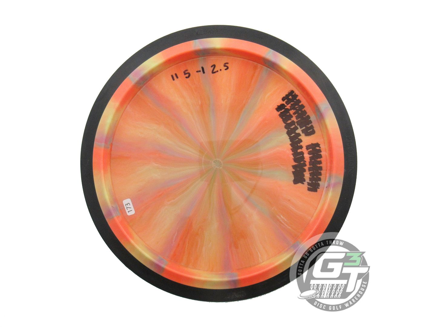 USED MVP Disc Sports X-OUT Cosmic Neutron Photon 173g Orange-Lime Driver Disc
