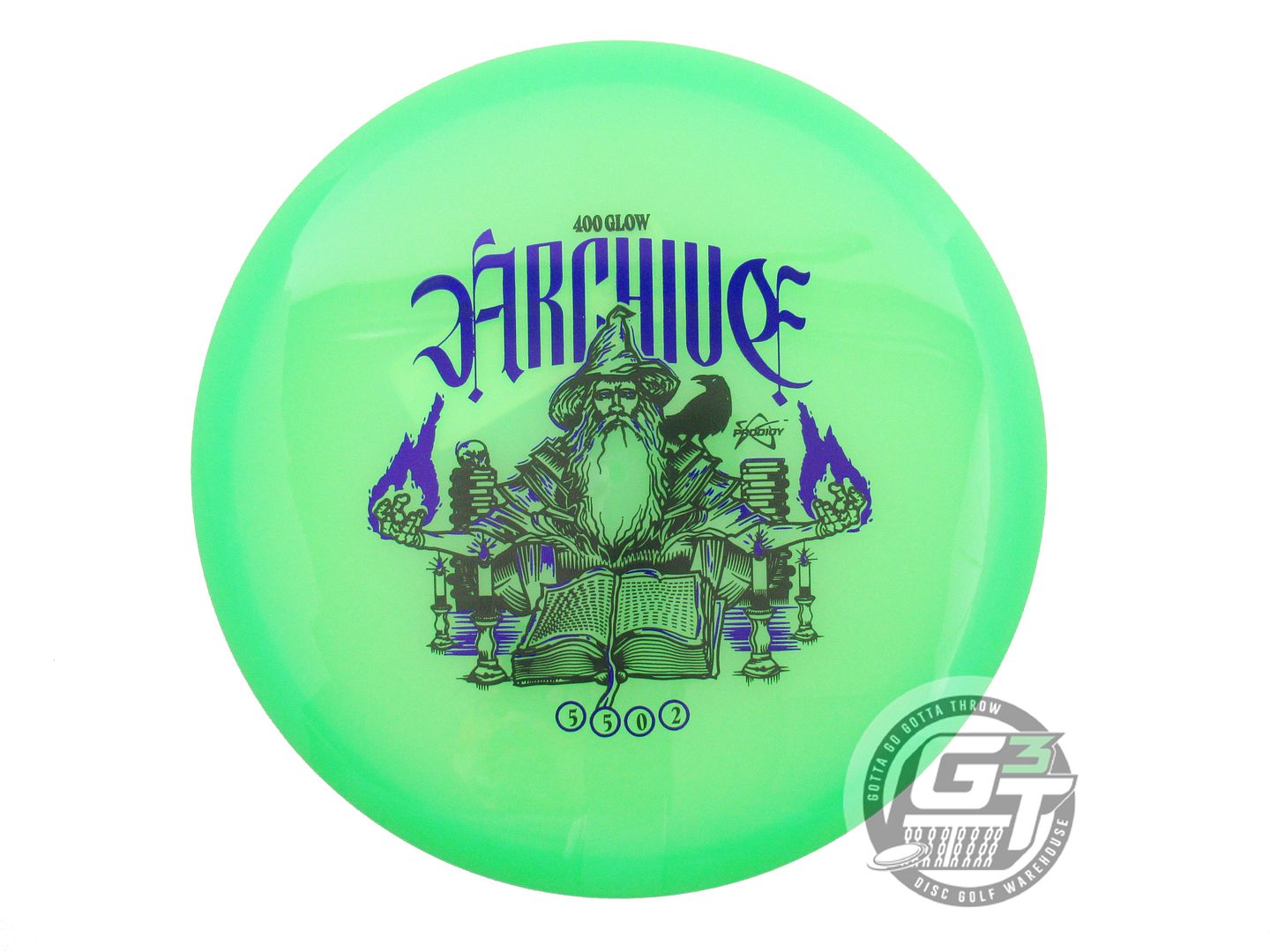 Prodigy Limited Edition Summoner Stamp 400 Glow Series Archive Midrange Golf Disc (Individually Listed)