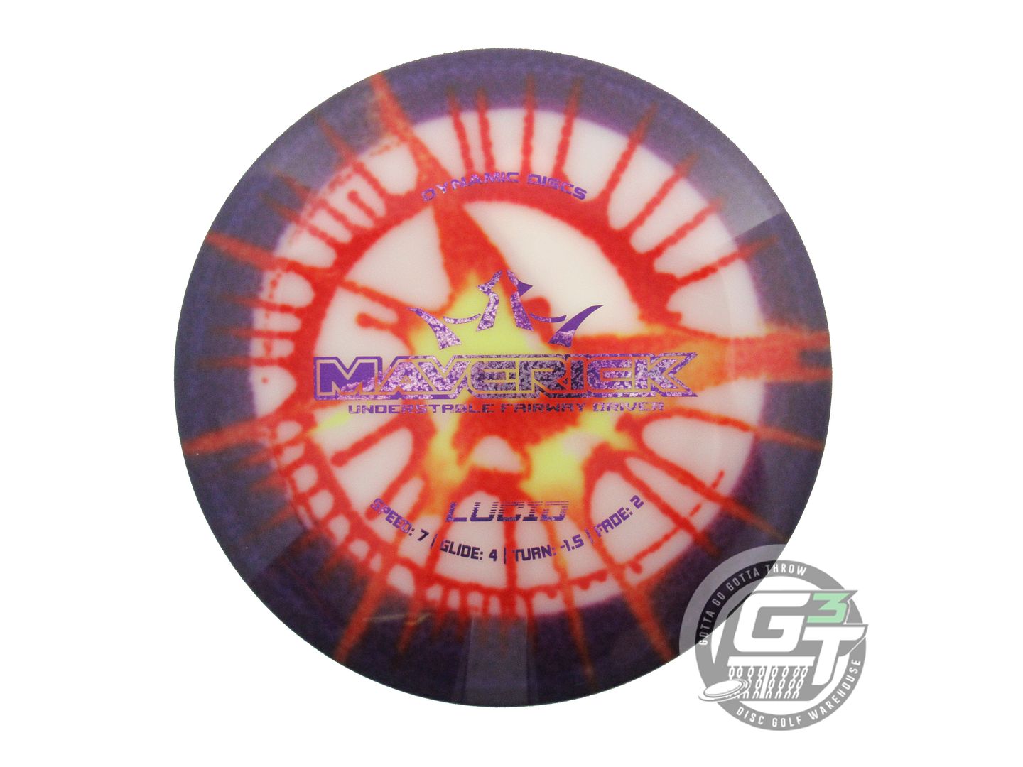 Dynamic Discs MyDye Lucid Maverick Fairway Driver Golf Disc (Individually Listed)