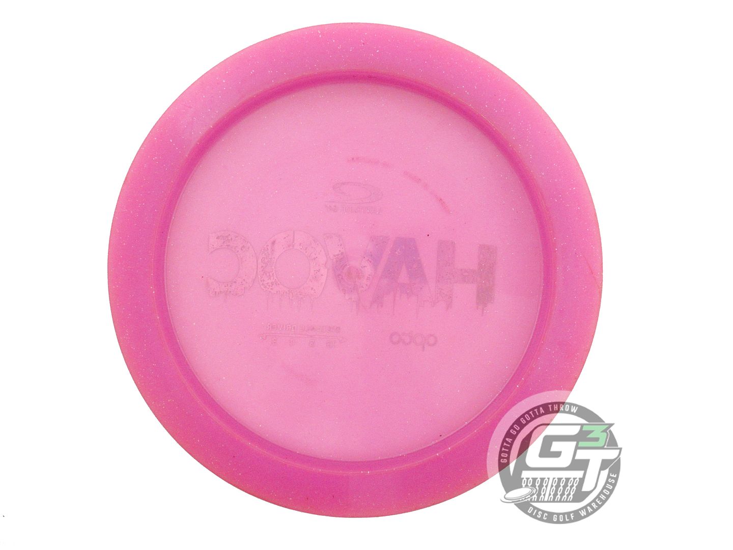 USED Latitude 64 Opto Havoc 171g Pink Green Foil Distance Driver Golf Disc