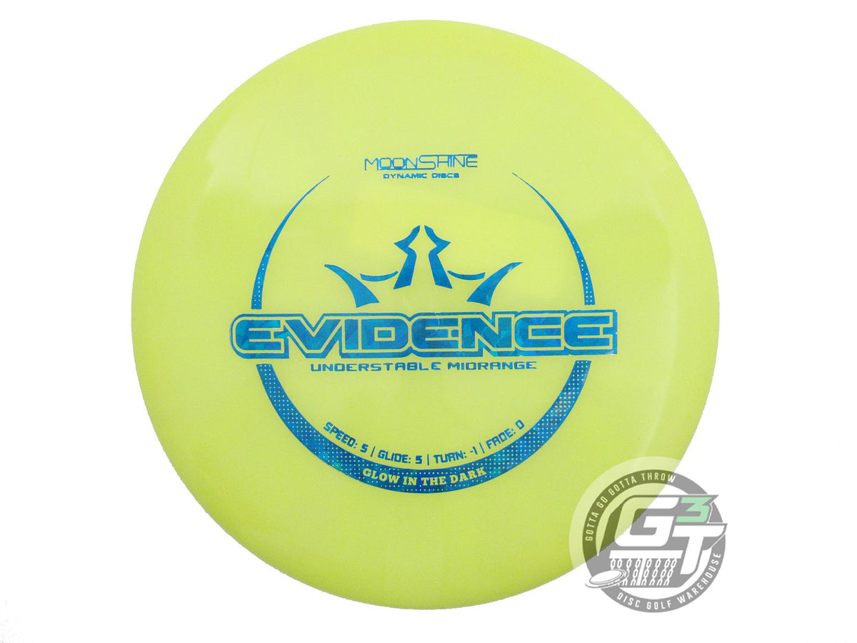 Dynamic Discs Moonshine Glow Lucid Burst Evidence Midrange Golf Disc ...