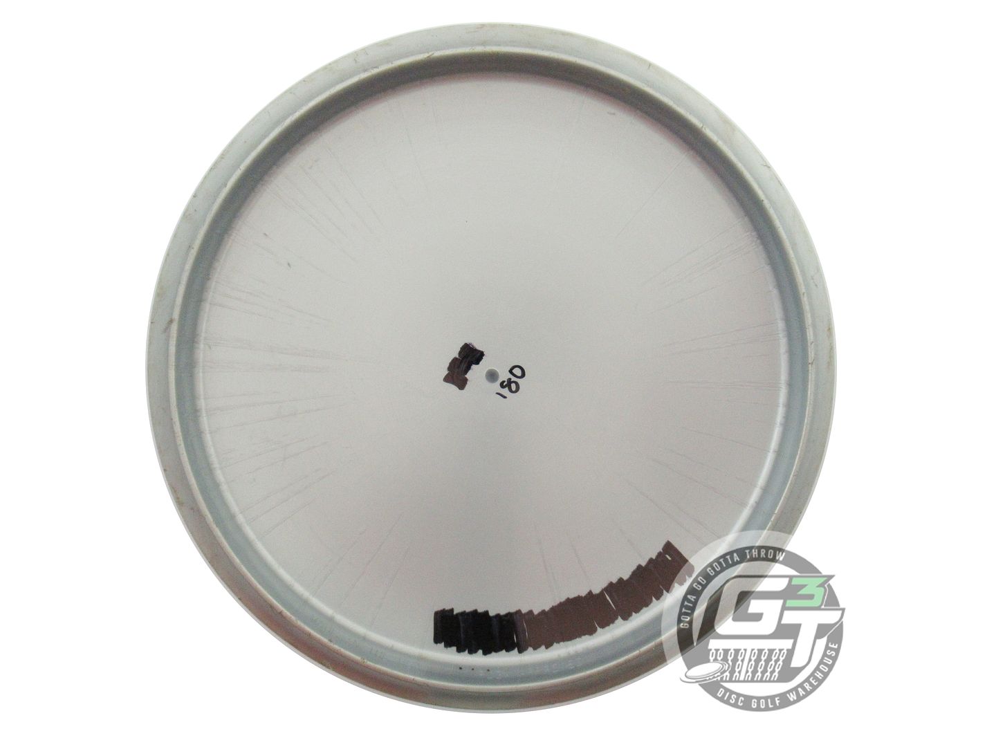 USED Discraft Titanium Buzzz 180g Gray Gold Bubble Foil Midrange Golf Disc