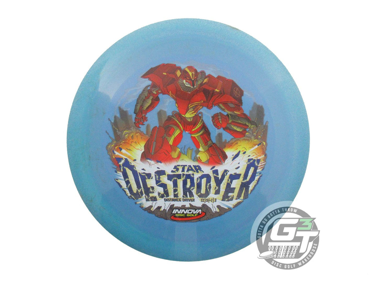 USED Innova InnVision Star Destroyer 175g Blue Driver Golf Disc