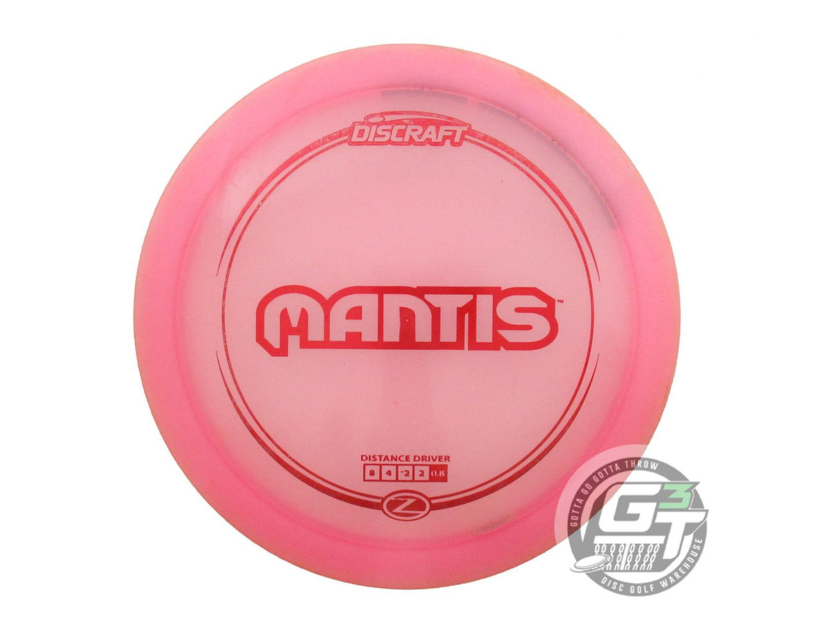 USED Discraft Z Mantis 175g Pink Red Foil Fairway Driver Golf Disc