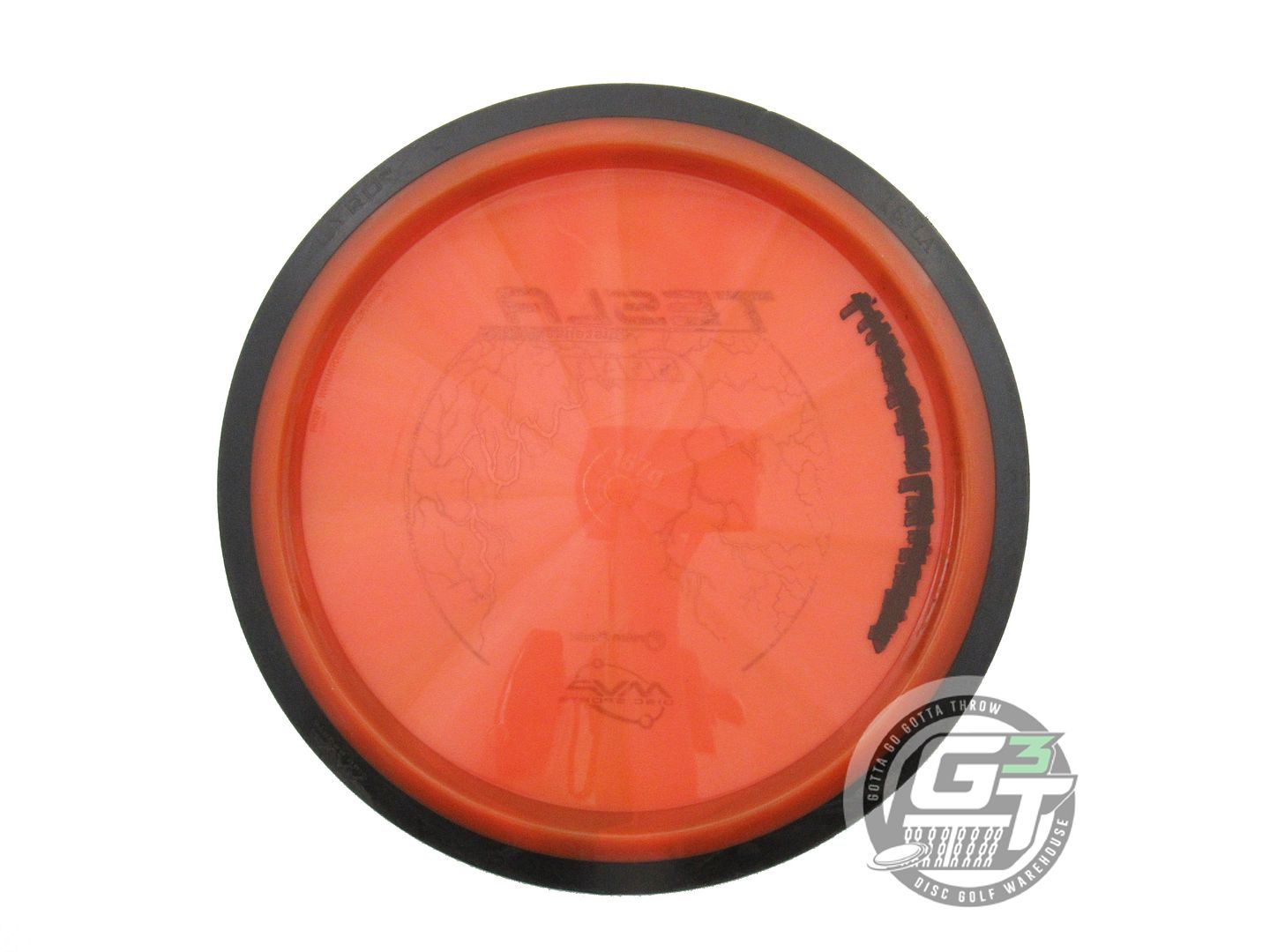 USED MVP Disc Sports Proton Tesla 167g Orange Distance Driver Golf Disc