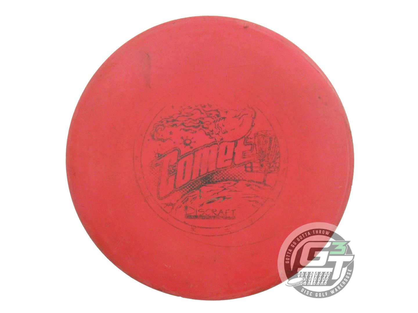 USED Discraft Elite X Comet 174g Red Black Stamp Midrange Golf Disc