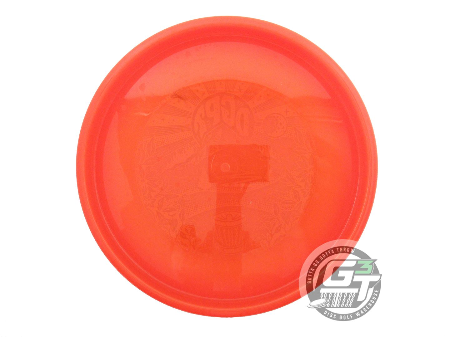 NOS Kastaplast [NATIONALLY PARKED] K1 Berg 175g Orange Purple Foil Putter Disc