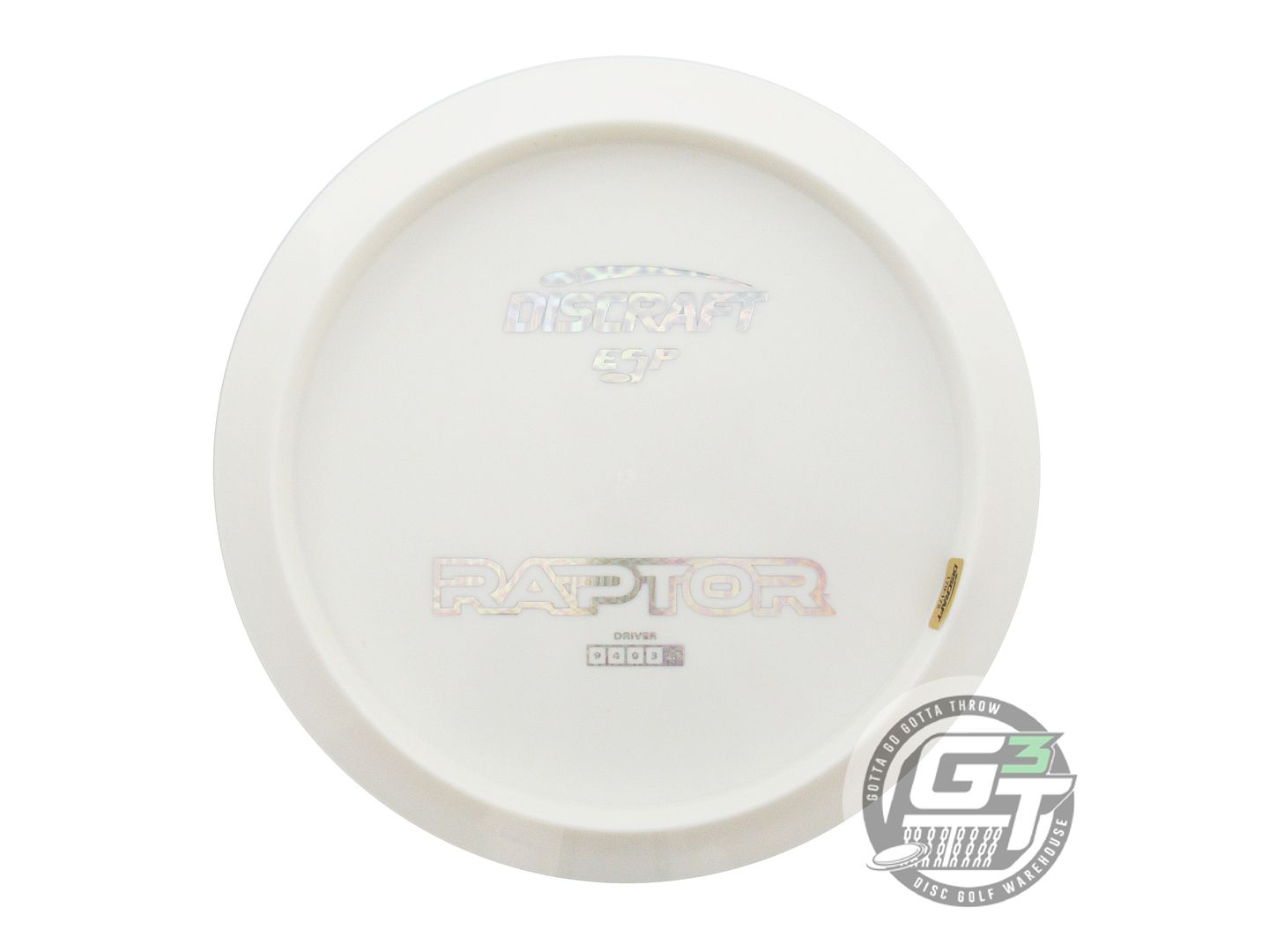 Discraft Dye Pack Bottom Stamp ESP Raptor Distance Driver Golf Disc (Individually Listed) - Gotta Go Gotta Throw