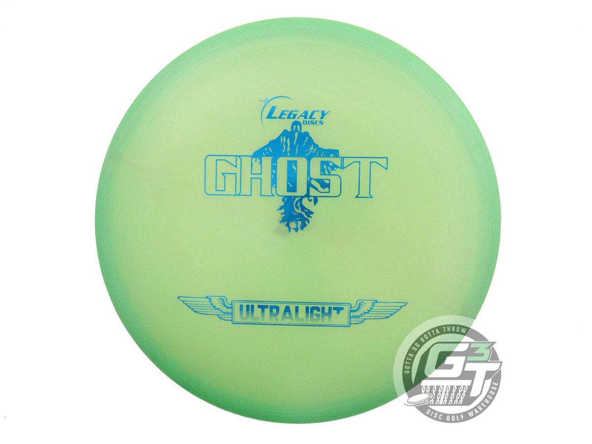 USED Legacy Discs Ultralight Ghost 128g Green Blue Foil Midrange Golf Disc
