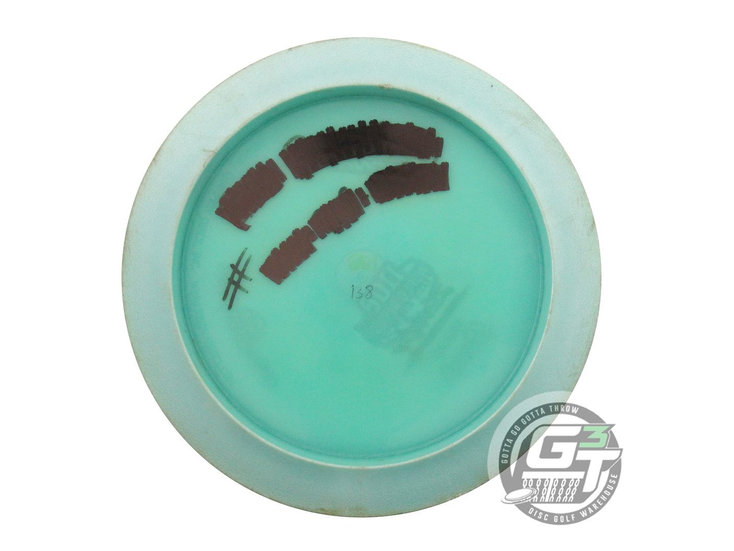 USED Innova Blizzard Boss 138g Seafoam Silver Foil Distance Driver Golf Disc
