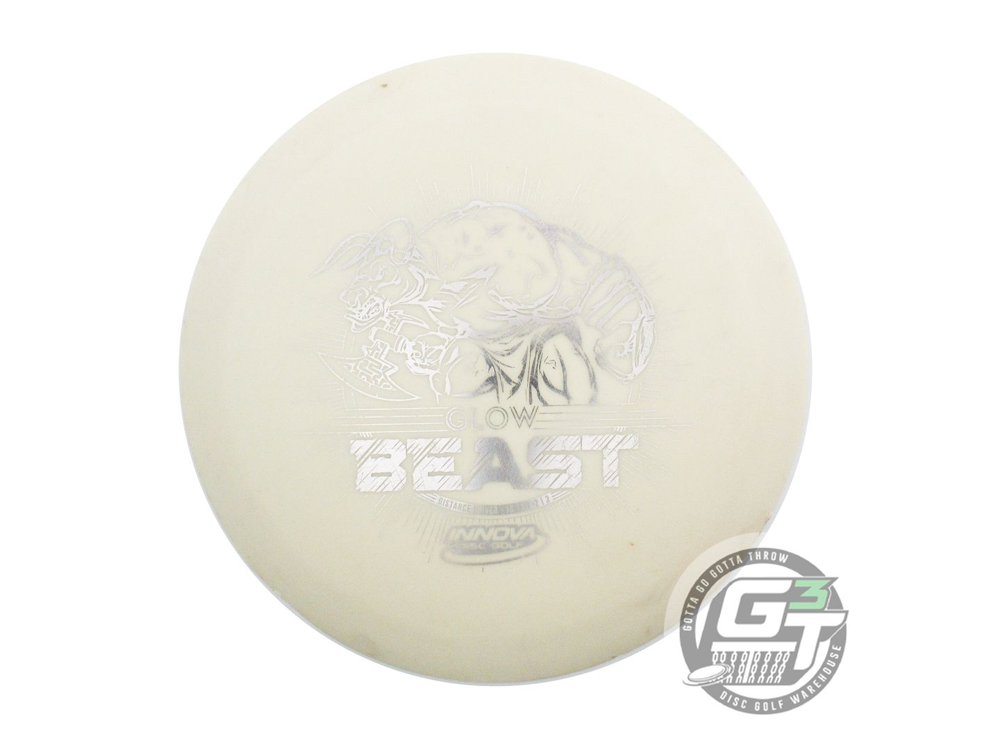 USED Innova DX Glow Beast 172g Silver Foil Distance Driver Golf Disc