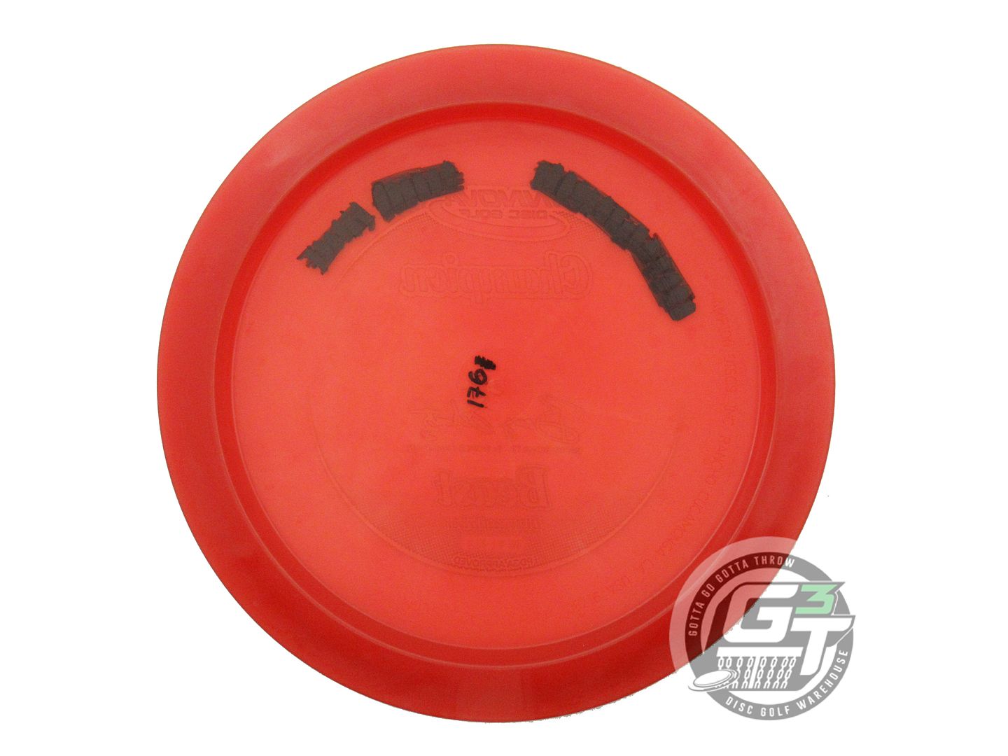 USED Innova Champion Beast 176g Red Lime Foil Distance Driver Golf Disc