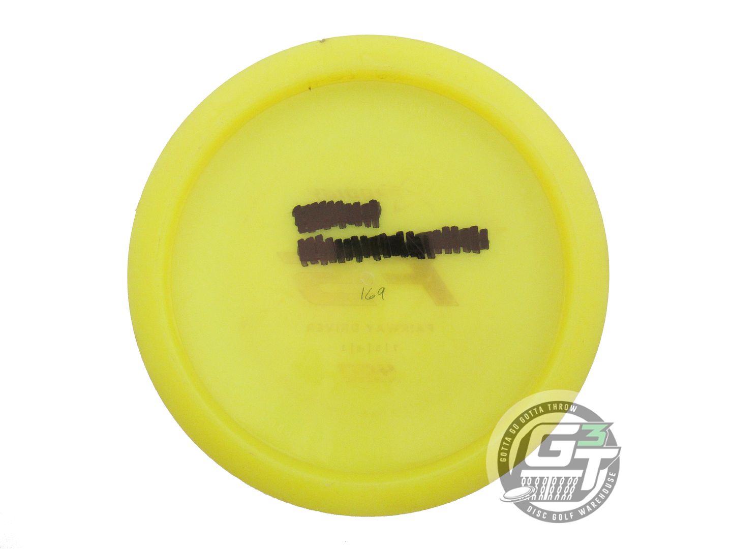 USED Prodigy Discs 400 F5 169g Yellow Wiped Stamp CHALKY Fairway Driver Disc