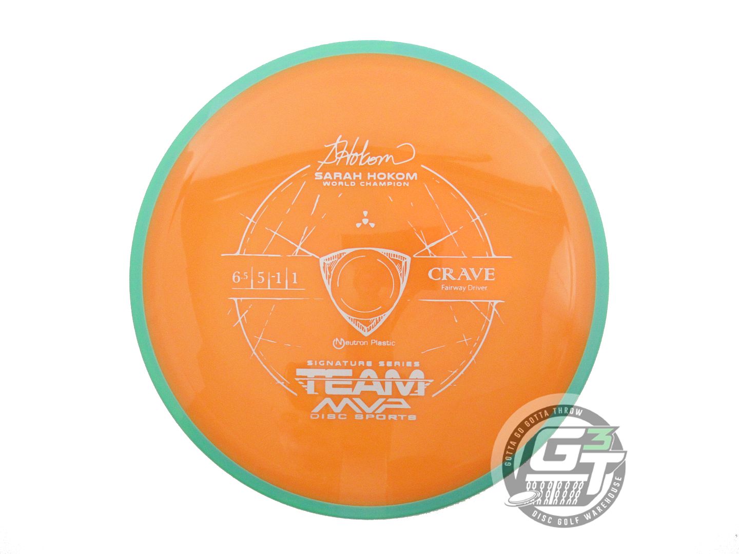 Axiom Neutron Crave [Sarah Hokom Signature] Fairway Driver Golf Disc (Individually Listed)