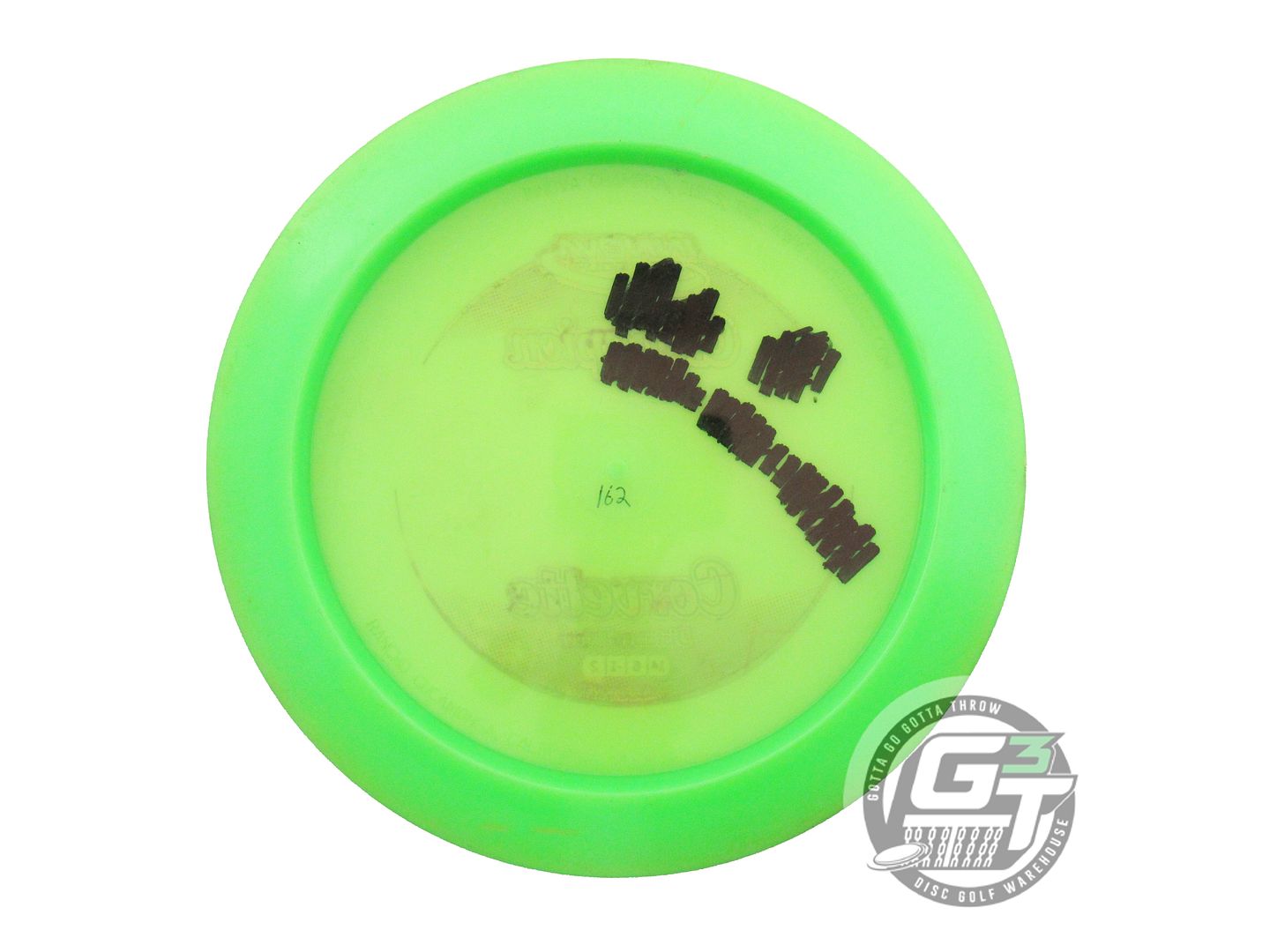 USED Innova Champion Corvette 162g Lime Red Foil Distance Driver Golf Disc