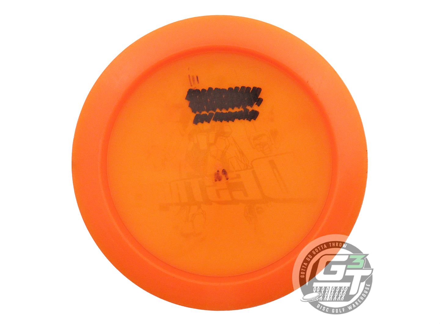 USED Innova XXL Champion Destroyer 169g Orange Oil Slick Foil Driver Disc