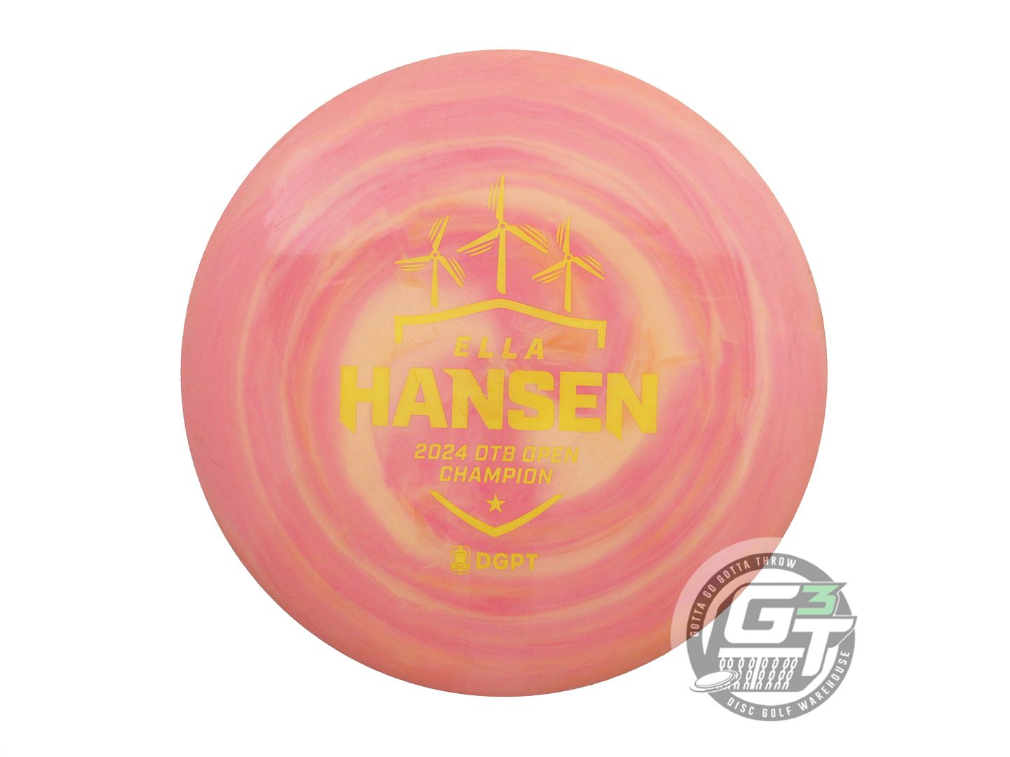 USED DiscMania [HANSEN] OTB S-Line TD 172g Pink-Peach Fairway Driver Golf Disc