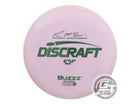 USED Discraft [McBETH] ESP Buzzz 177g Lilac Green Stamp Midrange Golf Disc
