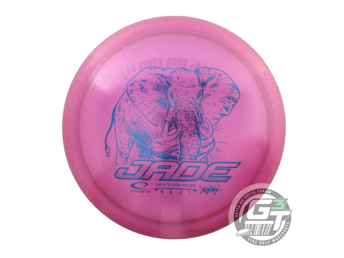 USED Latitude 64 Glimmer Opto Jade 156g Magenta Blue Foil Fairway Driver Disc