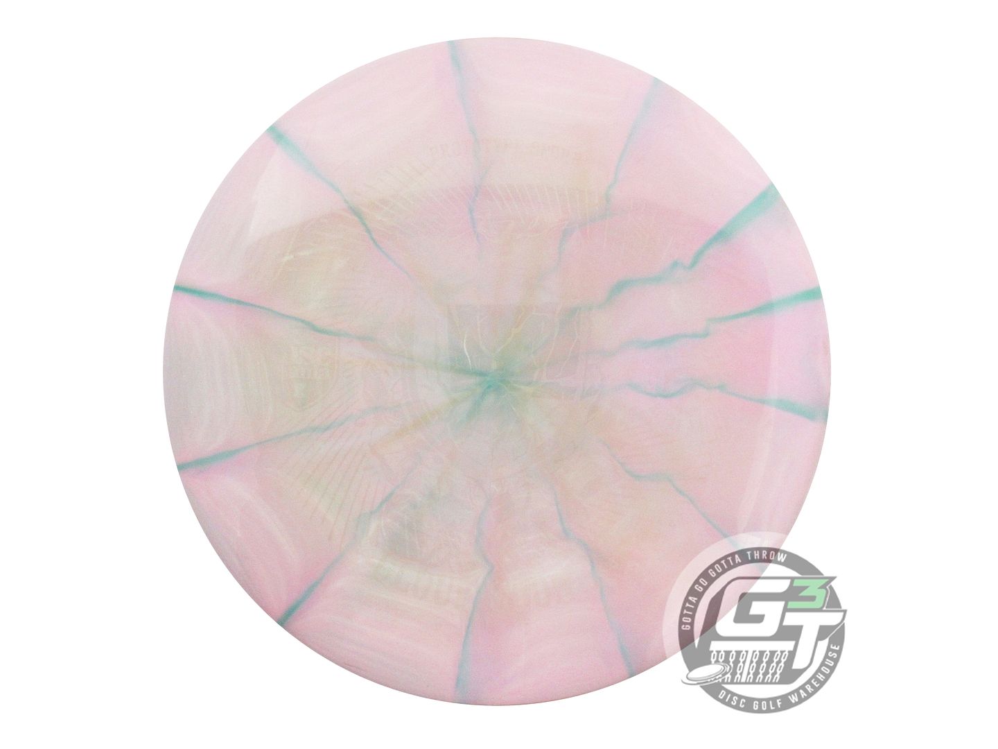 USED DiscMania CLOUD STONE Prototype Lux Vapor Spore 156g Pink-Green Putter Disc