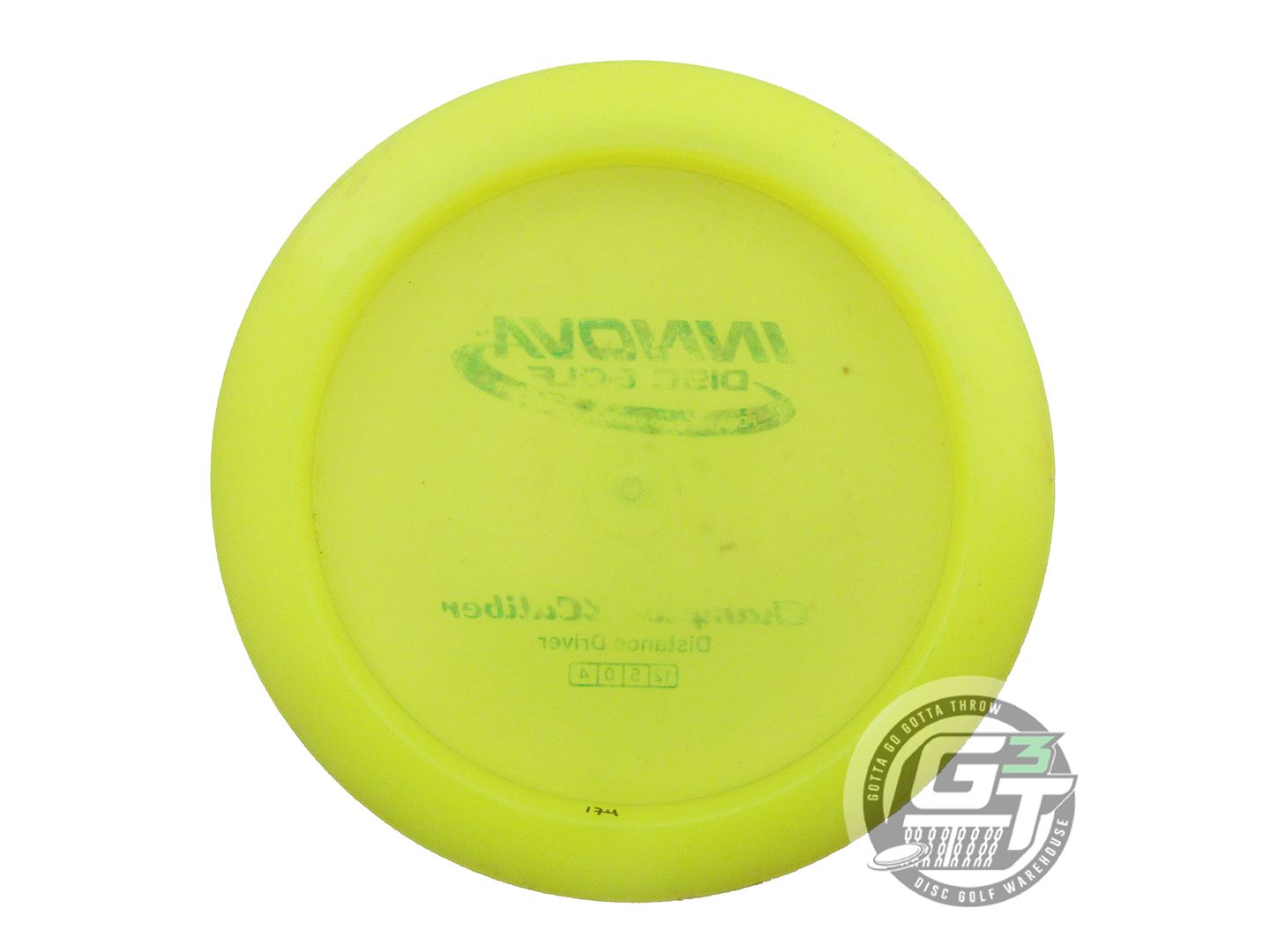USED Innova Champion Xcaliber 174g Yellow Blue Foil Distance Driver Golf Disc