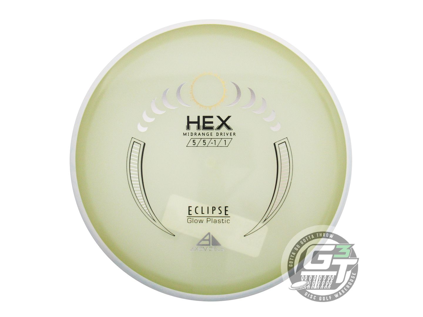 Axiom Eclipse 2.0 Glow Proton Hex Midrange Golf Disc (Individually Listed)
