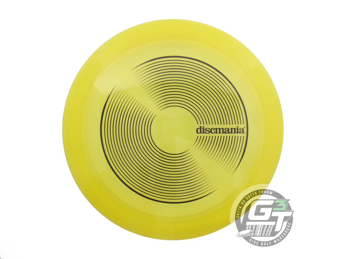 USED DiscMania VINYL Active Premium Mentor 174g Yellow Black Stamp Driver Disc