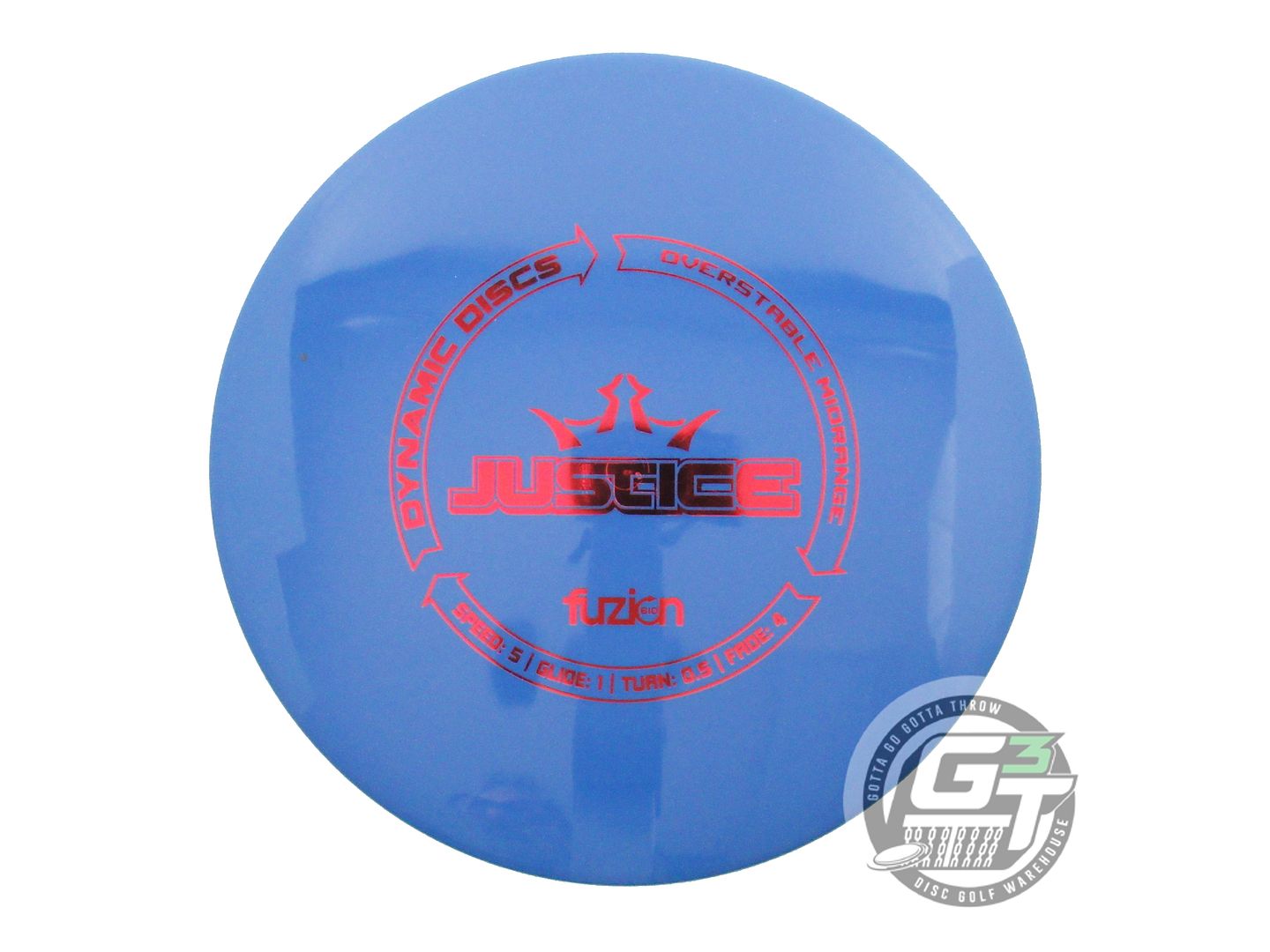 Dynamic Discs BioFuzion Justice Midrange Golf Disc (Individually Listed)