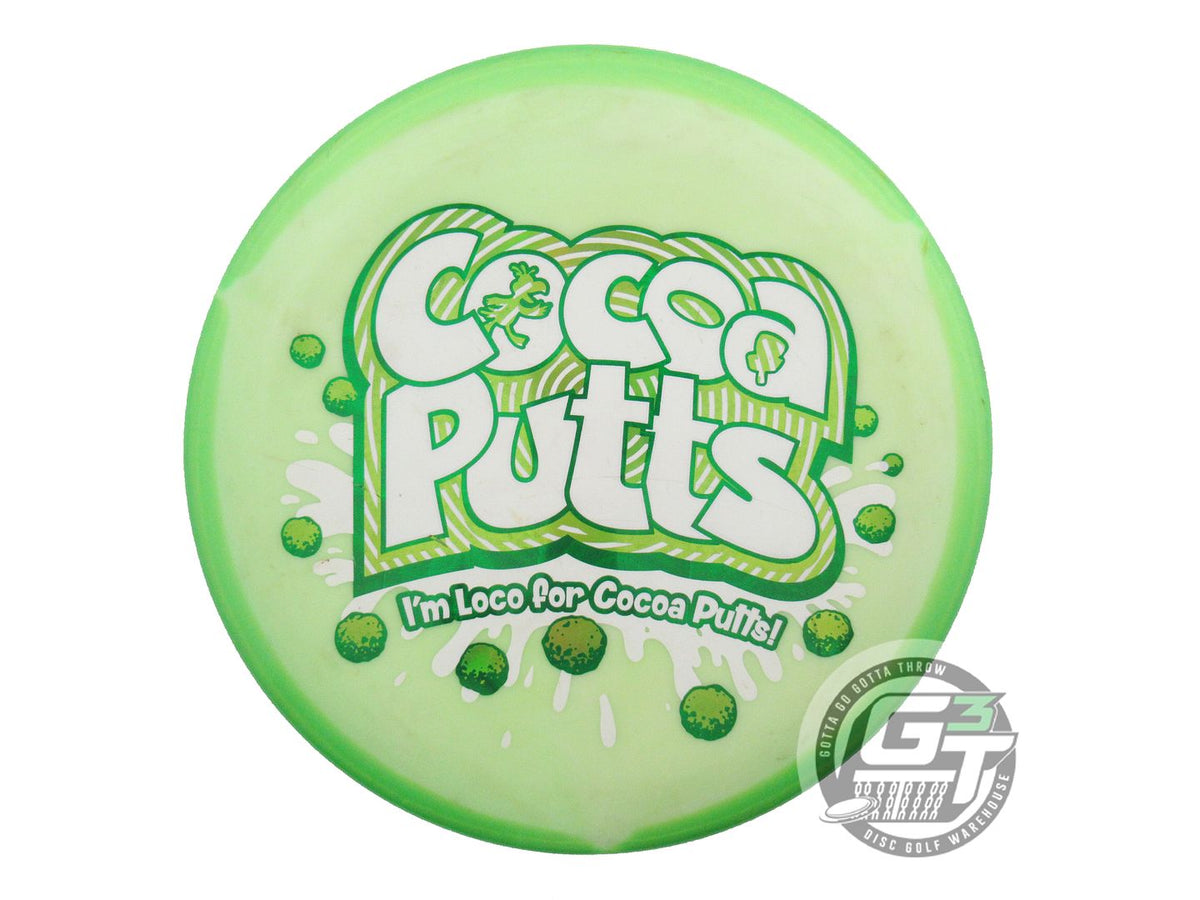 USED Innova COCOA PUTTS Halo Star Aviar 175g Lime-Cream Putter Golf Di ...