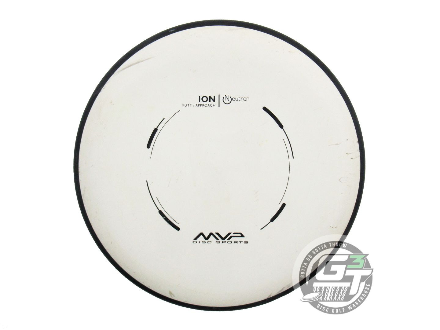 USED MVP Disc Sports Neutron Ion 175g White PFN Putter Golf Disc