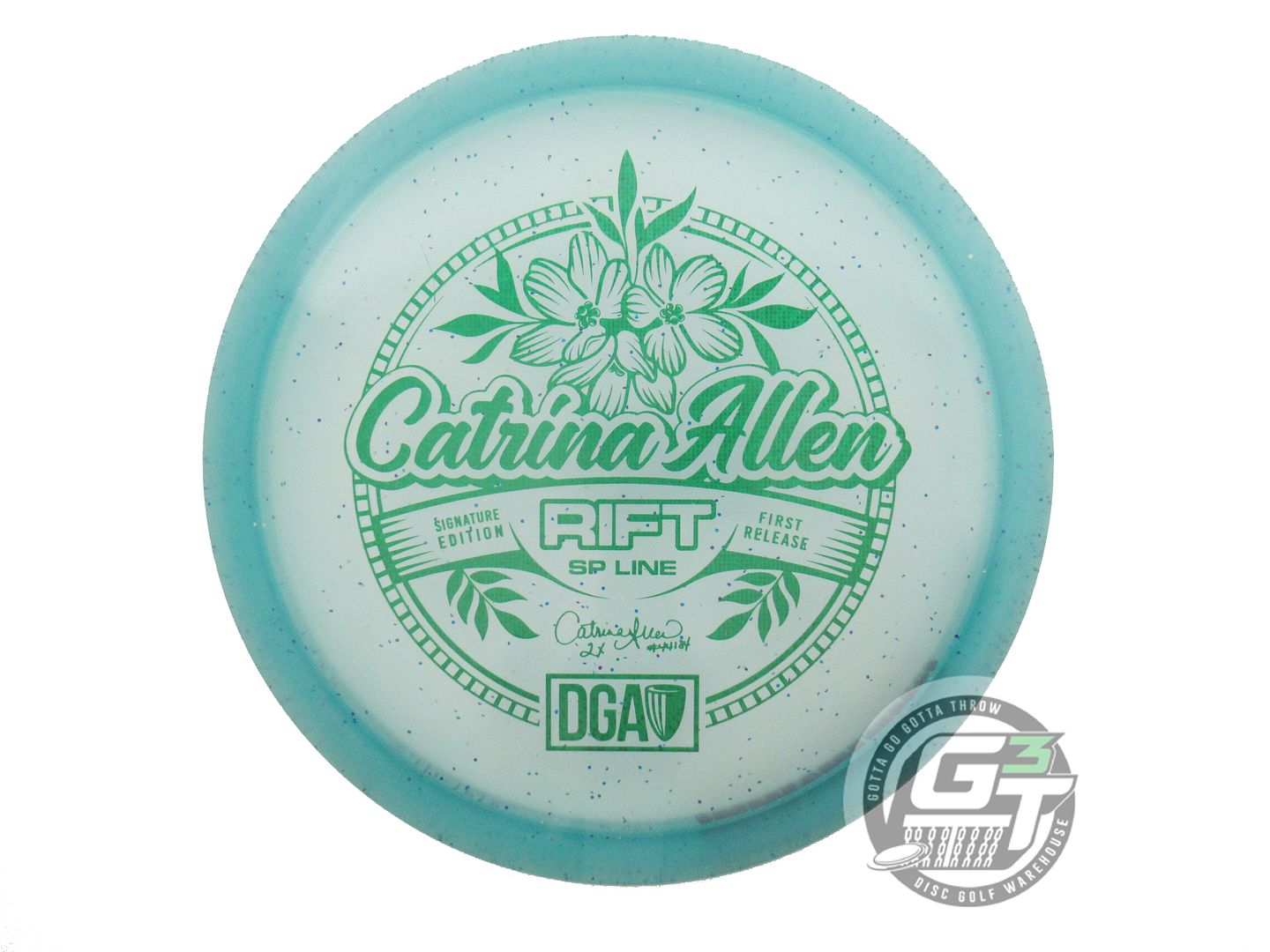 USED DGA SE [ALLEN] SP Line Rift 177g Seafoam Green Matrix Foil Midrange Disc