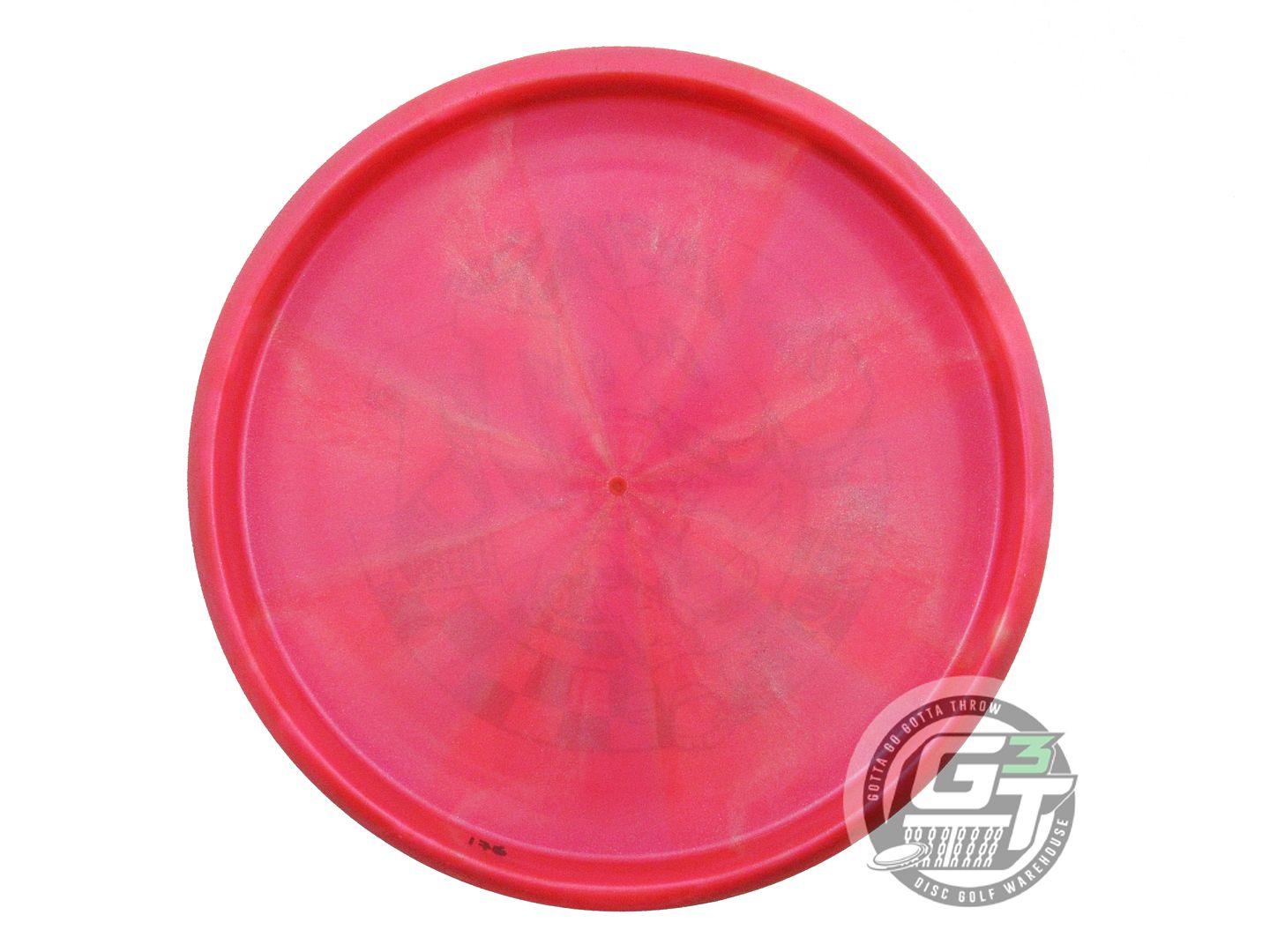 USED DGA [SCOTT] Swirl Tour Series Steady BL 176g Red Maroon Stamp Putter Disc