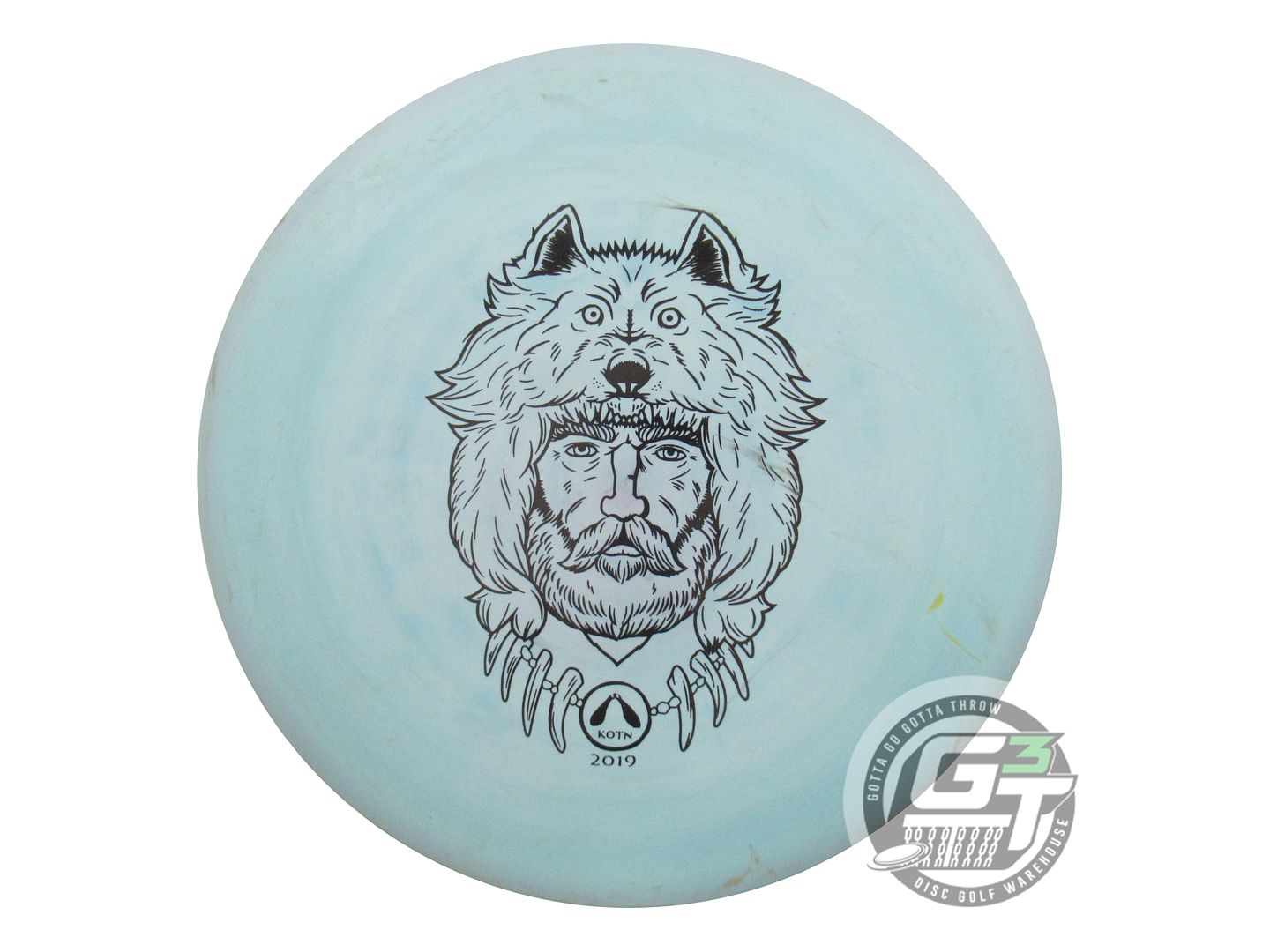 USED Discraft [KOTN] ESP Buzzz 176g Teal Black Stamp Midrange Golf Disc