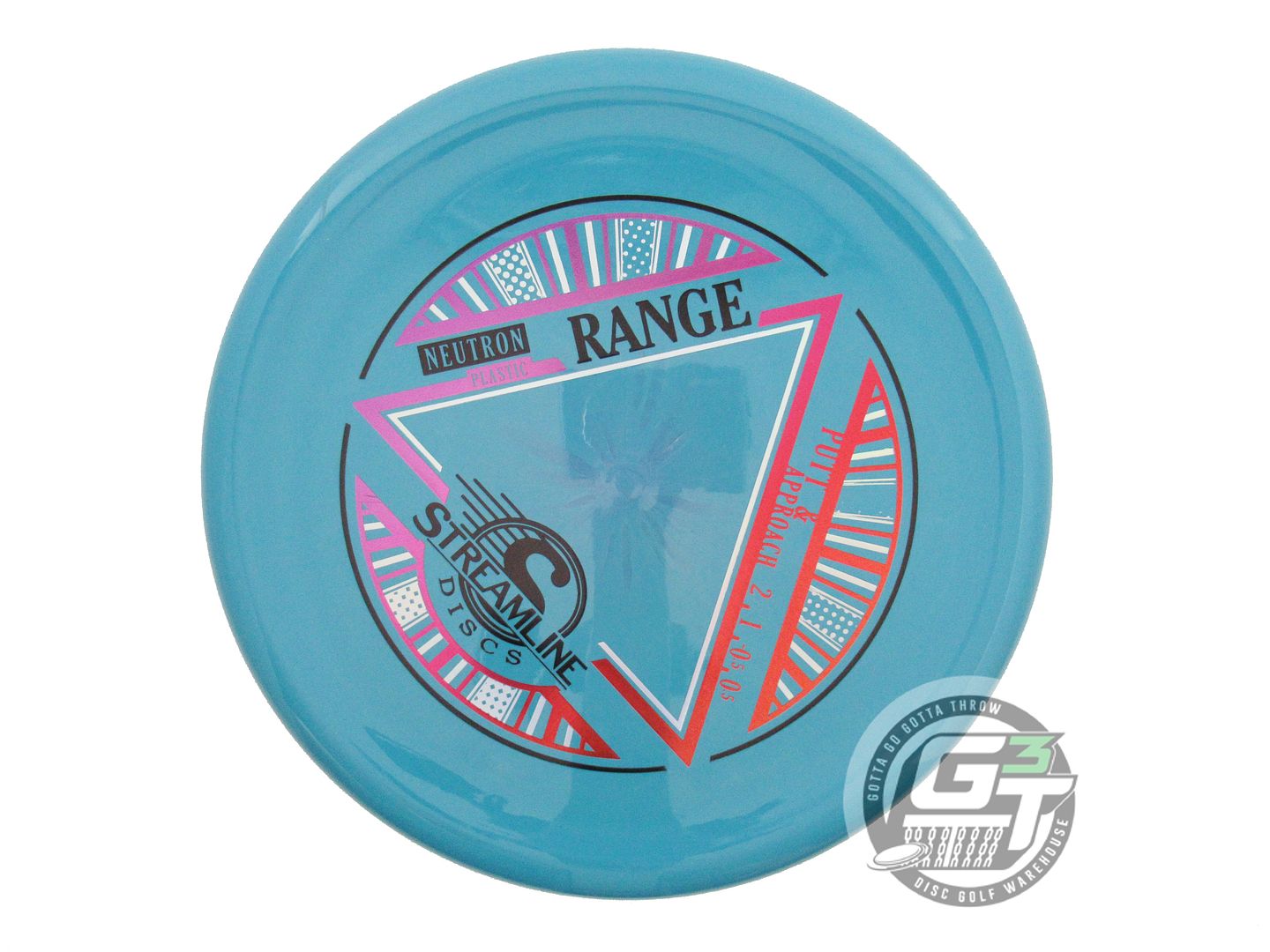 NOS Streamline Discs Neutron Range 166g Teal Putter Golf Disc