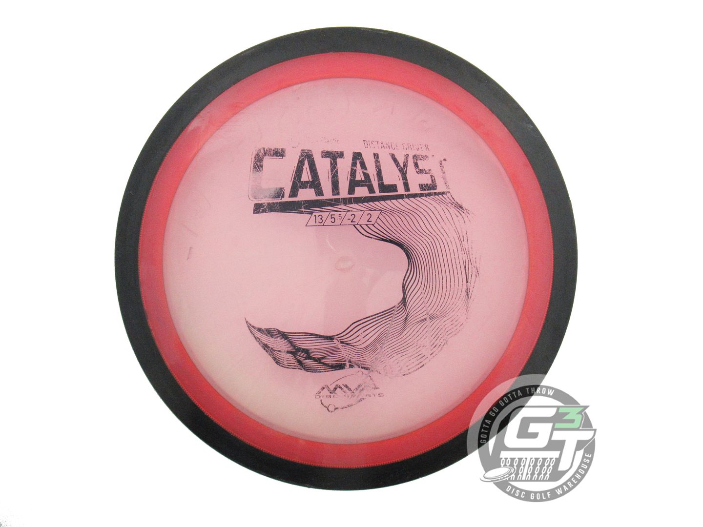 USED MVP Disc Sports Classic Proton Catalyst 169g Pink Distance Driver Golf Disc