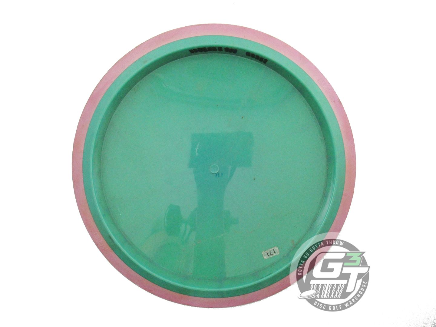 USED Axiom Discs Neutron Fireball 171g Green Lilac Rim Distance Driver Golf Disc