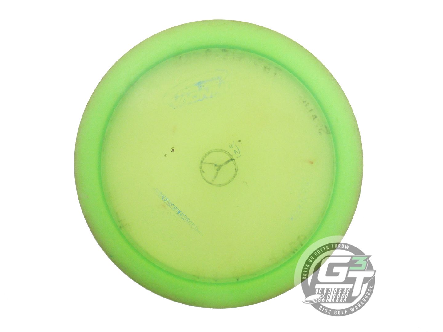 USED Innova Blizzard Krait 156g Lime Wiped Stamp Distance Driver Golf Disc