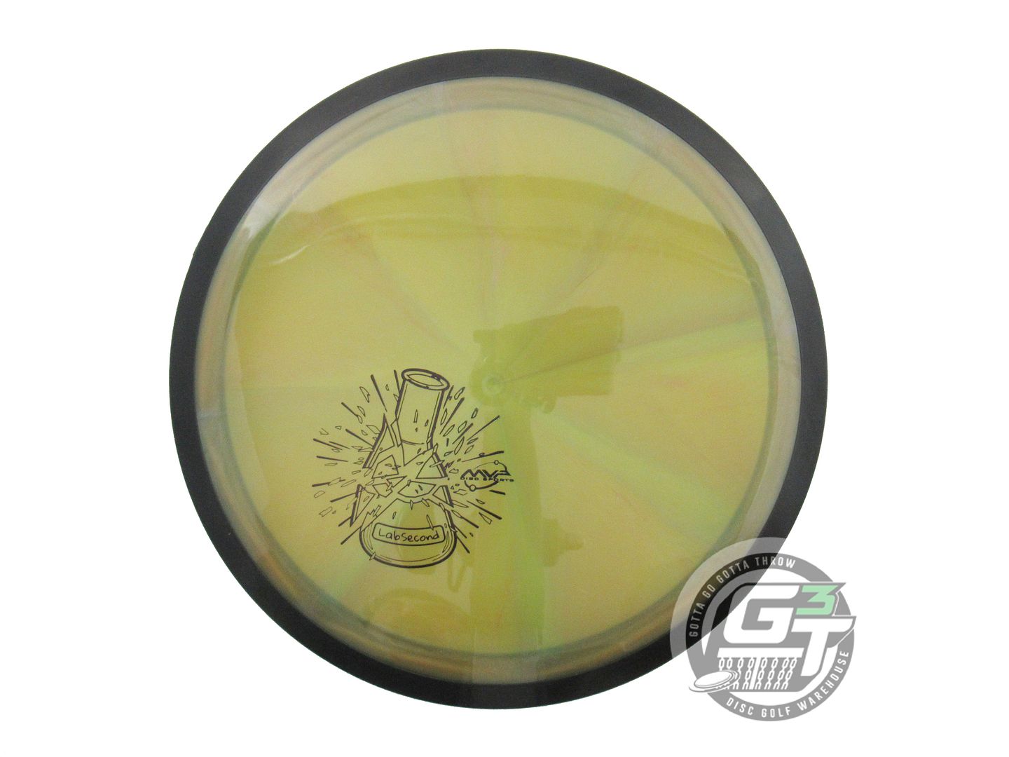 NOS MVP Disc Sports X-OUT Plasma Tesla 172g Gold-Lime Distance Driver Golf Disc