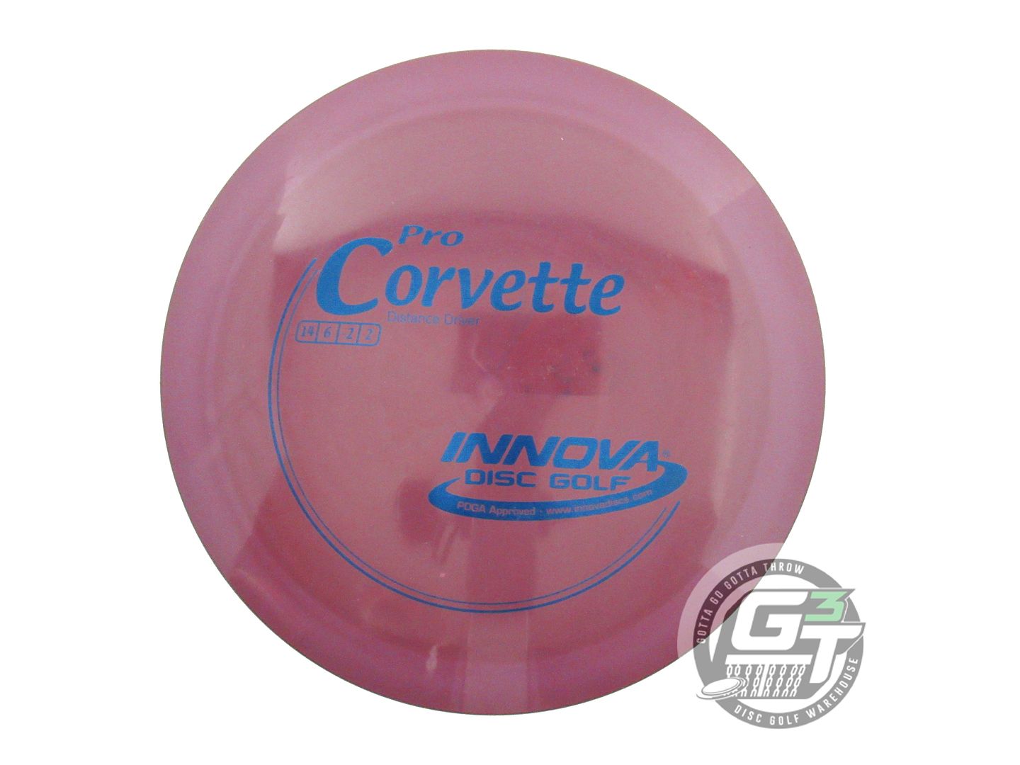USED Innova Pro Corvette 171g Purple Blue Foil Distance Driver Golf Disc