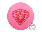 USED Dynamic Discs Fuzion Raider 173g Pink Red Stamp Distance Driver Golf Disc
