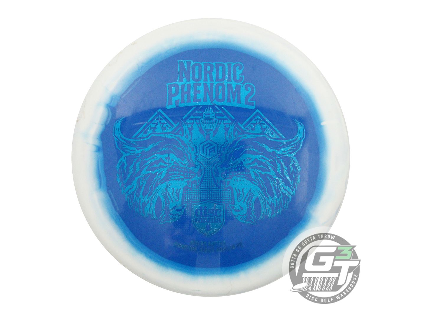 USED DiscMania NORDIC PHENOM 2 Horizon S-Line PD 173g White-Blue Driver Disc