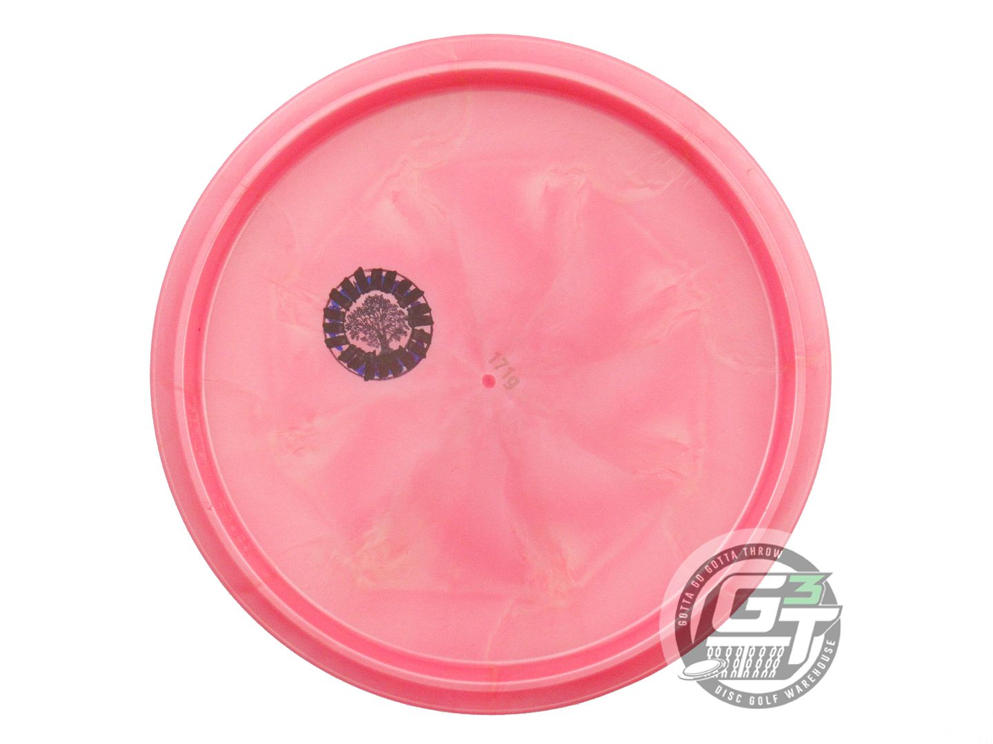 USED Discraft [LEDGESTONE] Big Z Swirl Archer 171g Pink Black Foil Driver Disc