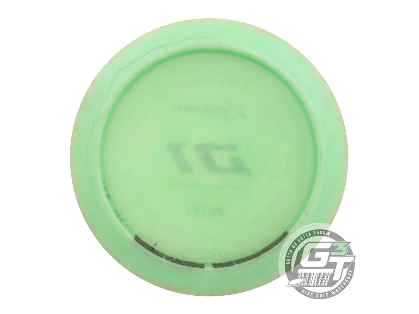 USED Prodigy Discs AIR D1 158g Lime Silver Foil CHALKY Distance Driver Golf Disc
