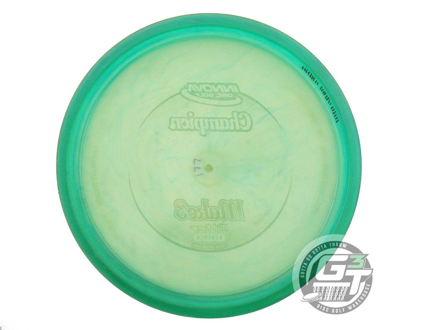 USED Innova Champion Mako3 176g Green White Stamp Midrange Golf Disc