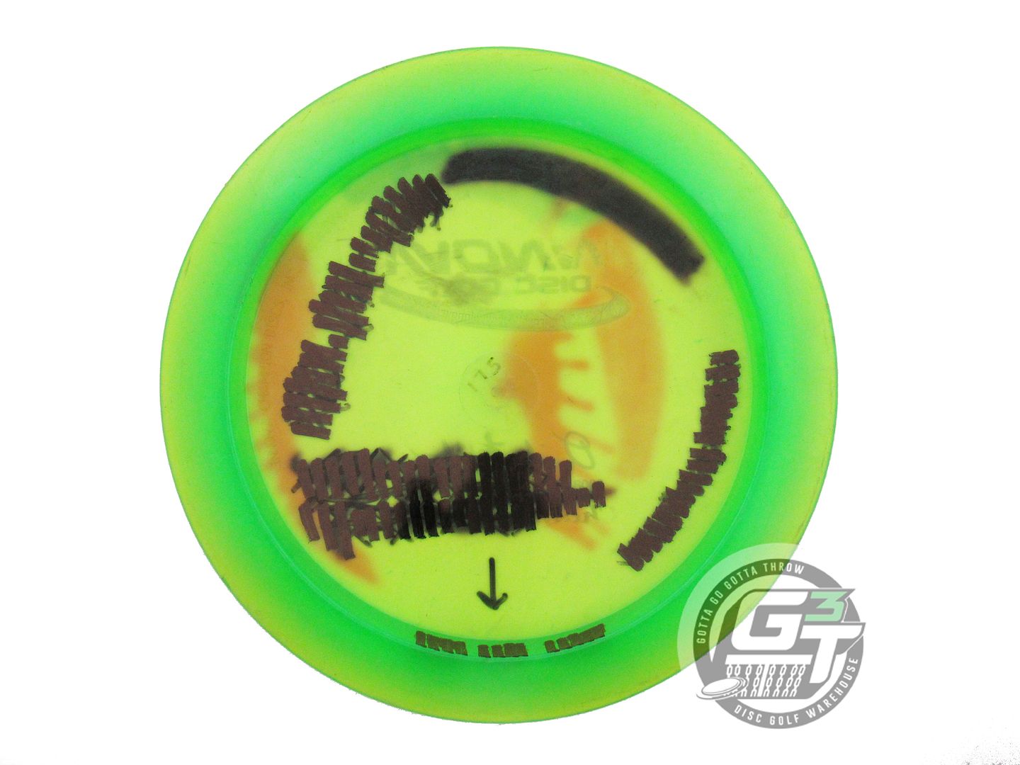 USED Innova Champion Boss 175g Green Gold Foil Distance Driver Golf Disc