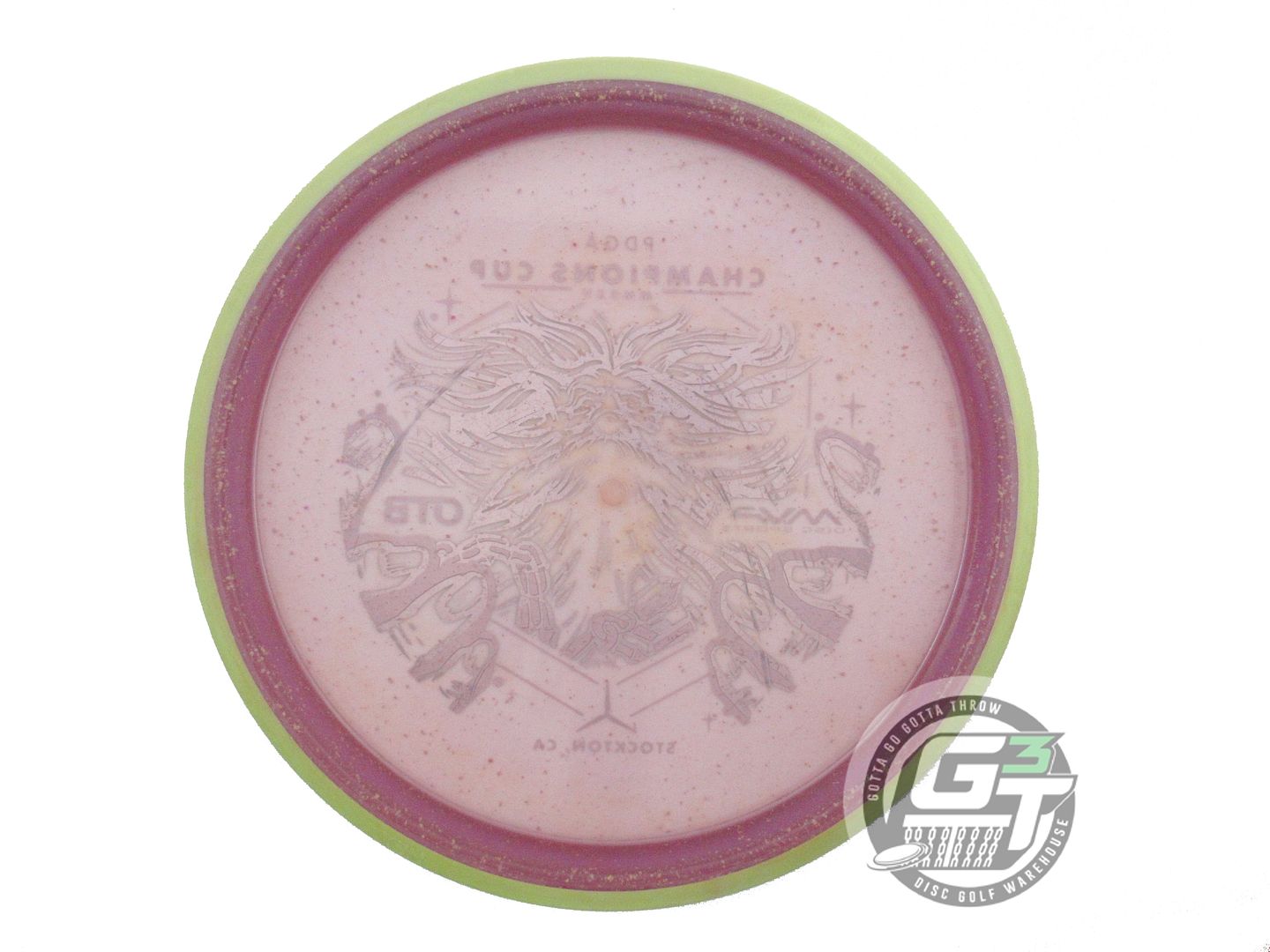 USED Axiom Discs [CHAMPIONS] Particle Glow Proton Hex 177g Lilac A Midrange Disc